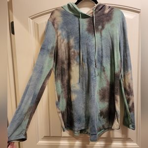 Glitzy Girlz Tie Dye Hoodie